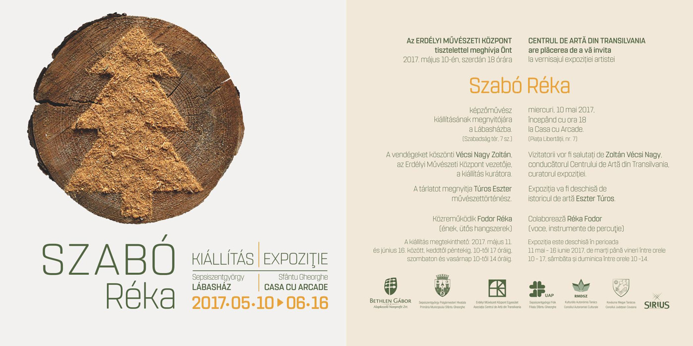 Szabó Réka kiállítása - Erdélyi Művészeti Központ - 2017