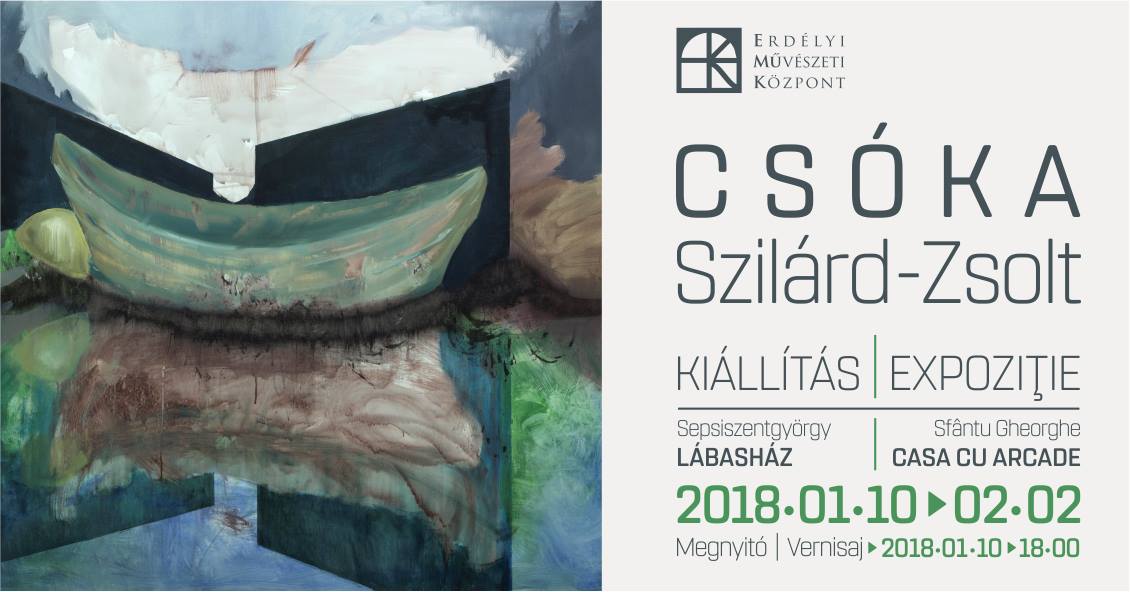 Csóka Szilárd Zsolt festőművész kiállítása - Erdélyi Művészeti Központ - 2018