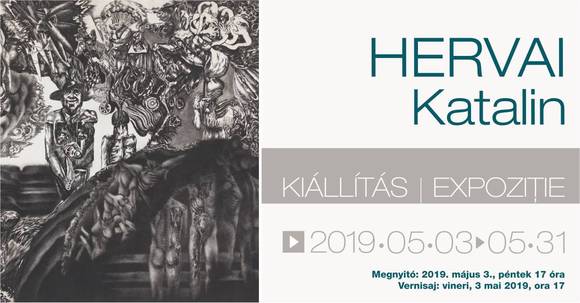 Hervai Katalin kiállítása - Erdélyi Művészeti Központ - 2019