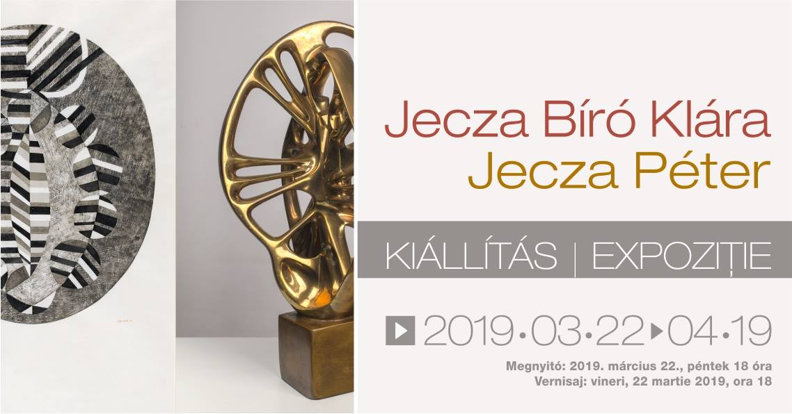 Jecza Bíró Klára és Jecza Péter képzőművészek kiállítása – Erdélyi Művészeti Központ – 2019