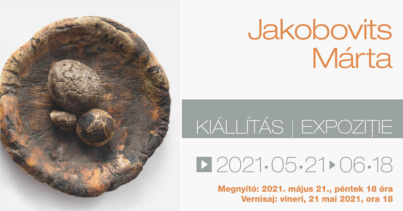 Jakobovits Márta kerámiaművész kiállítása - EMÜK-2021